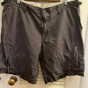 The North Face Gray Cargo Shorts with Relaxed Fit. Size 40. Excellent condition